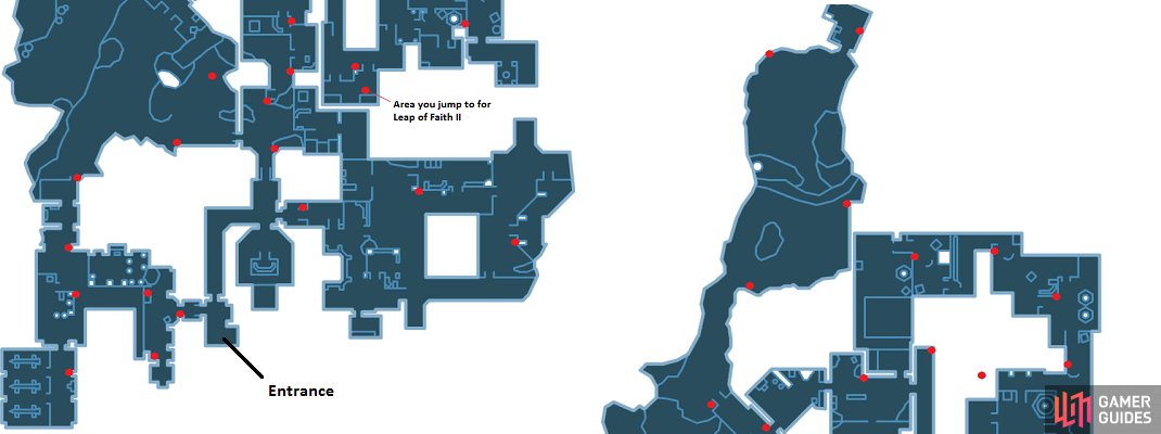 Map for the location of the cameras for the Can&rsquo;t See Me challenge.