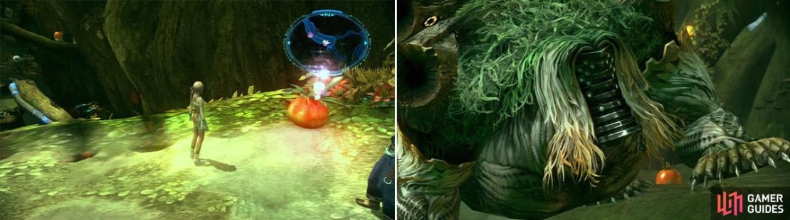 Use Moogle Hunt on these apparitions (left). This wasn&rsquo;t how I planned it! (right)