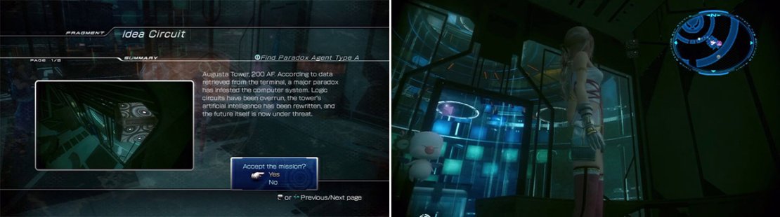 Find Agent A (left). Paradox Agent A&rsquo;s Location (right).