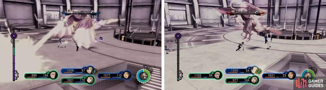 Watch out for Aska&rsquo;s horizontal beam attack that has a wide range avoid Shining Veil when he gets below half HP.