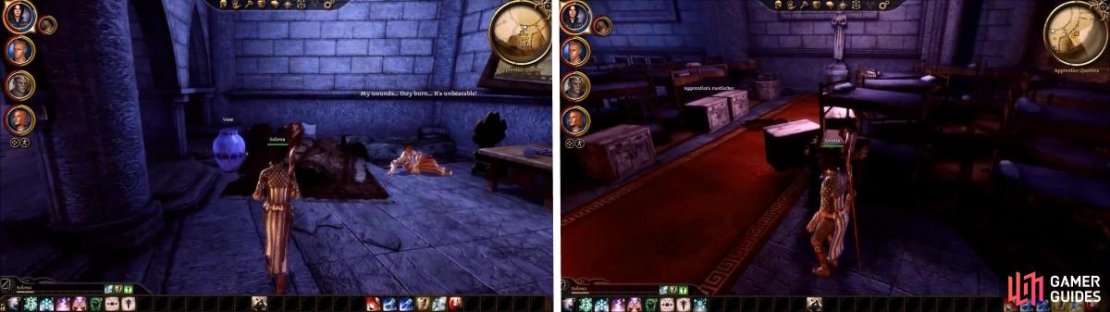 Collect the treasures when you enter the Tower proper. Examining this Footlocker will start the quest &ldquo;Watchguard of the Reaching&rdquo;.