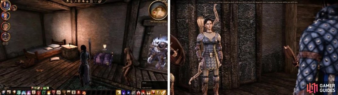 Find the Free Sailor Sextant in this chest. Devera&rsquo;s bow is a unique bow and a good weapon if you need a good bow.