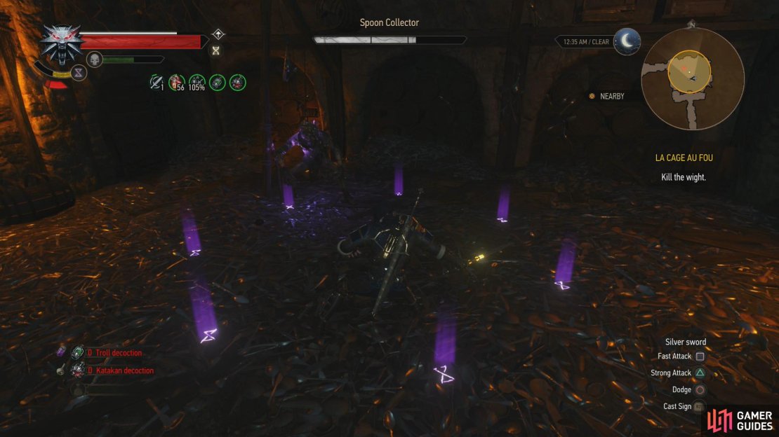 Use Yrden to limit the wight&rsquo;s movements,
