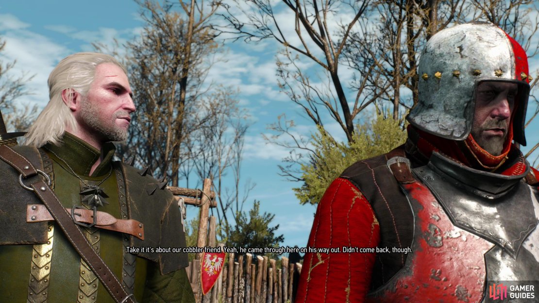 Talk to a guard near the Border Post to get more details,