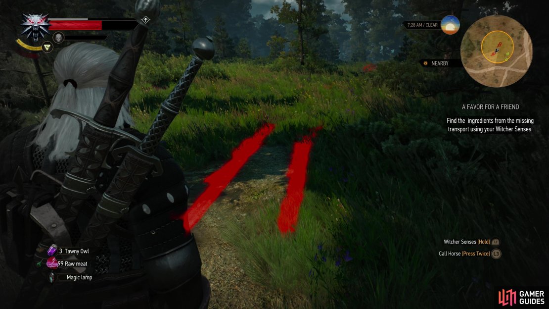 Follow some ruts off the road near the Hangman&rsquo;s Alley signpost,
