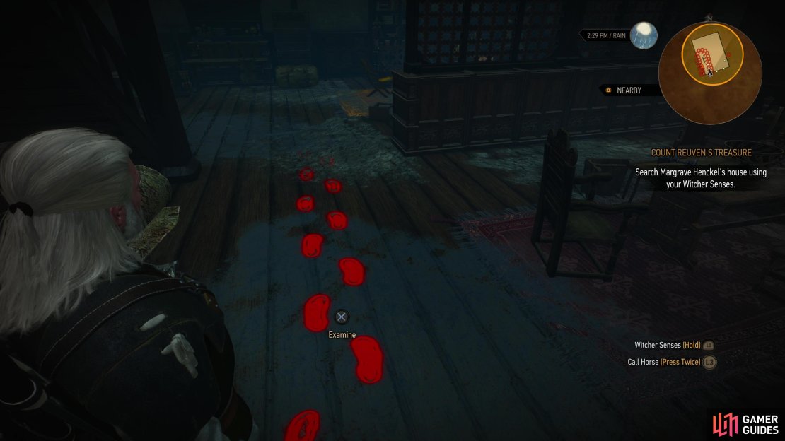 Follow some tracks through Henckle&rsquo;s house,