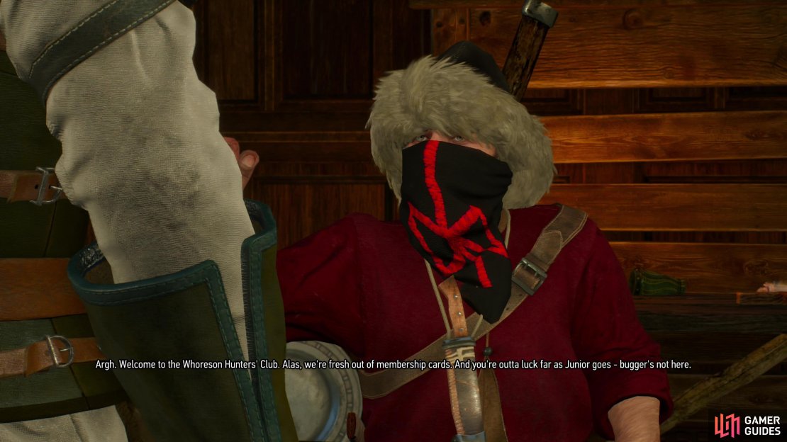 Visit Whoreson Junior&rsquo;s hideout only to find the place ransacked by hapless dwarves.
