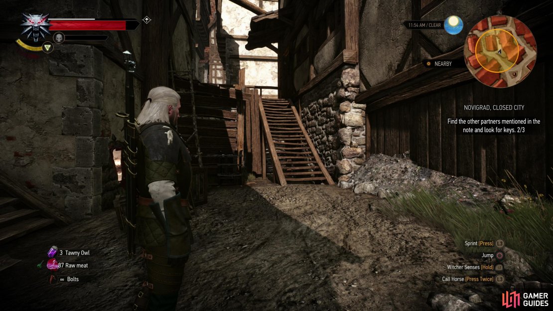You&rsquo;ll find Fritz in a house east of Triss&rsquo;s hideout.