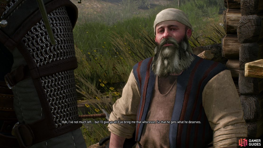 Talk to Willis and after snapping at you, he&rsquo;ll ask for your help in tracking down the arsonist.