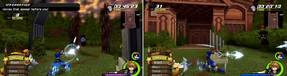 Wisdom Form is essential for this challenge too. You can also use Thunder for any enemies you can&rsquo;t see or to kill faster.