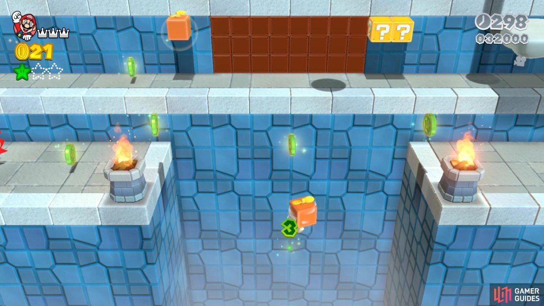You need the Propeller Box for the coins to net you the second Green Star
