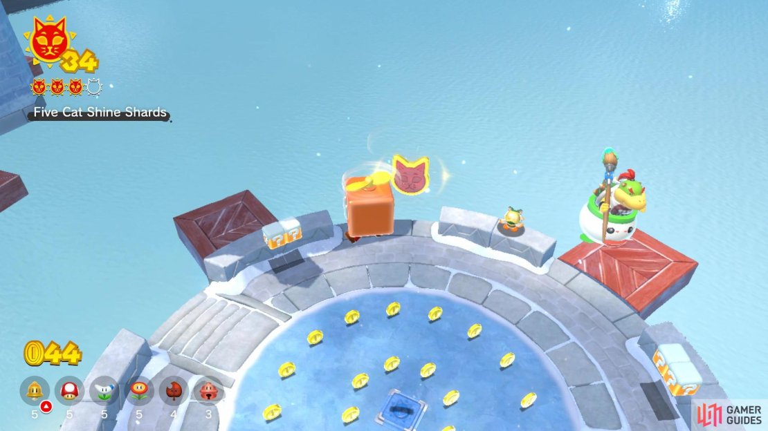 The location of the first Cat Shine Shard