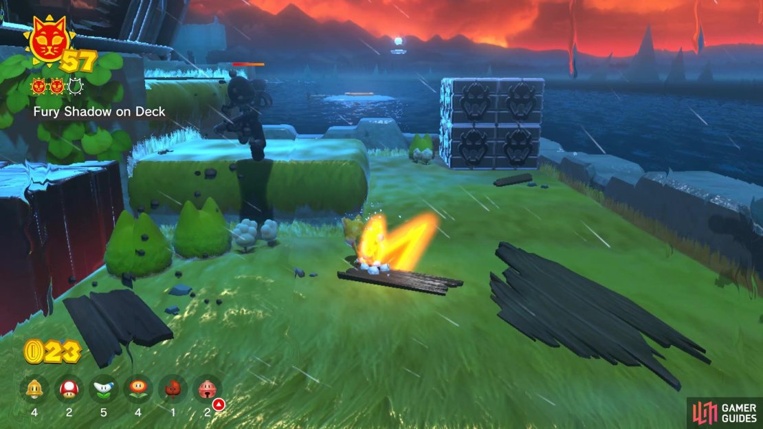 It&rsquo;s pretty hard to miss the Fury Blocks on Fur Step Island