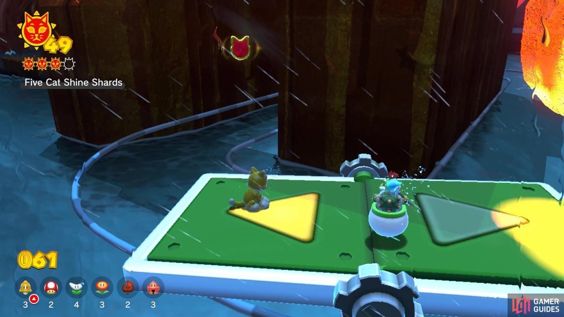 The location of the first Cat Shine Shard