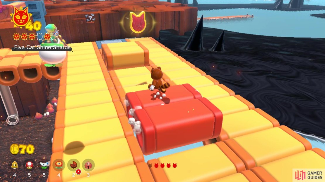 The location of the first Cat Shine Shard