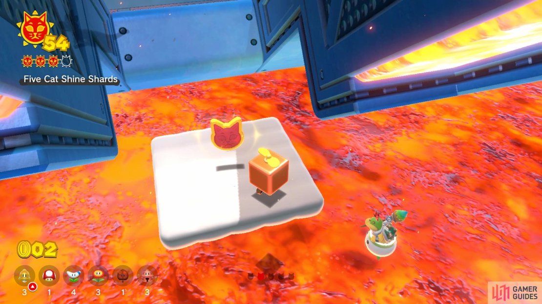 The location of the first Cat Shine Shard
