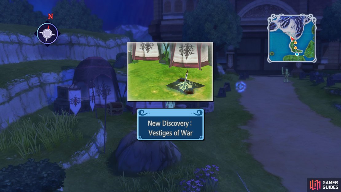 Head north first to get this discovery near the border.