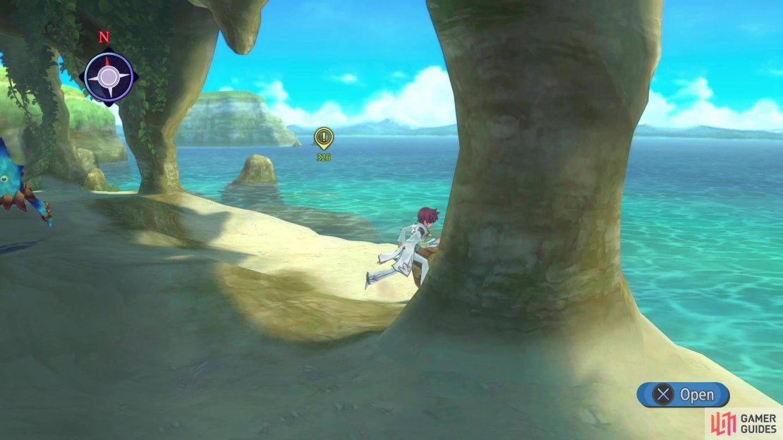 When in the one outside portion, you can find a slightly hidden chest behind the one pillar.