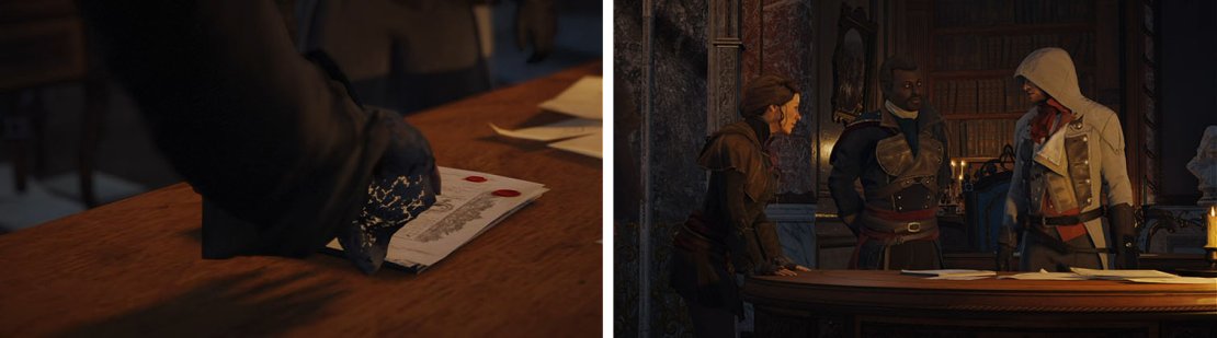 Head to the Assassin HQ to learn of Mirabeau&rsquo;s letters to the king.