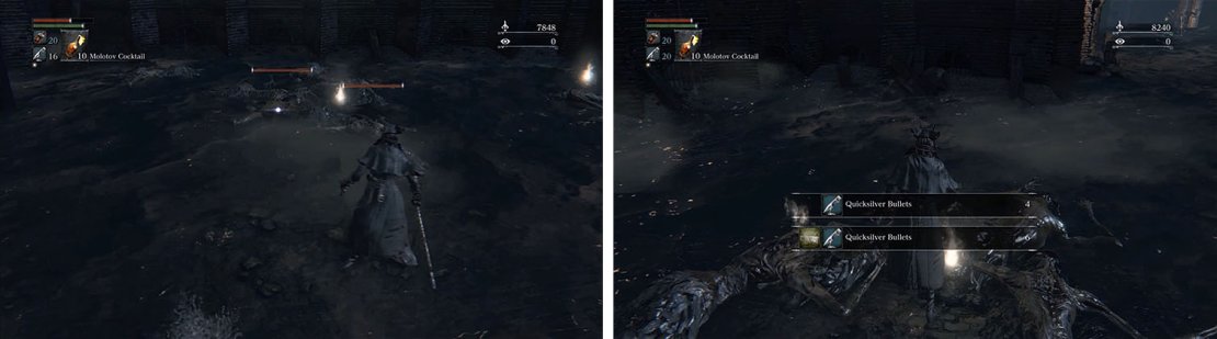 Don&rsquo;t be fooled by the enemies pretending to be dead near the Quicksilver Bullets.