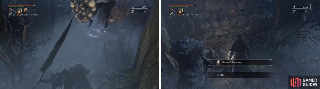 Watch out for the sneak attack and then pick up the Madman&rsquo;s Knowledge.