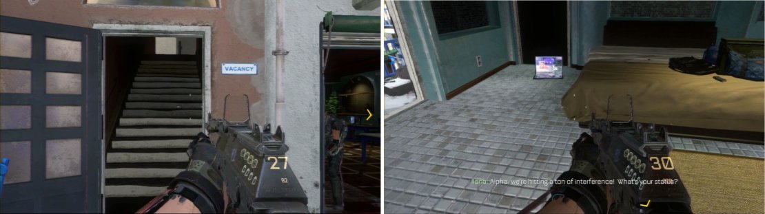 This one is hard to find if you&rsquo;re looking for Intel as there&rsquo;s no reason to come to this room at all. Remember to stick to the left side of the area at all times.