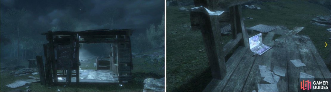 As you&rsquo;re running away from the sniper, check the corners inside the shack you come across at the beginning to find it.