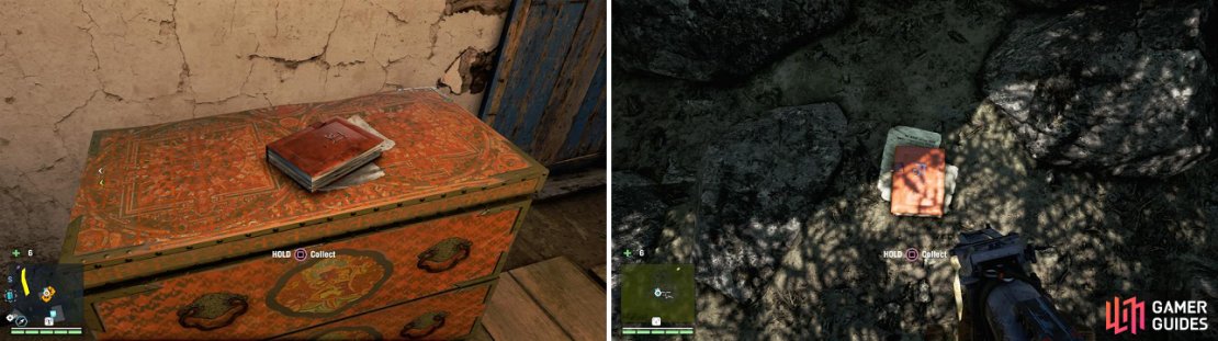 You&rsquo;ll find Mohan&rsquo;s journals inside of safehouses, as well as outside, where some of them may be hidden.