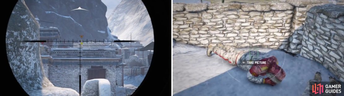 The lieutenant you need to kill will have a yellow tag, unlike the red ones ordinary enemies have. After killing him, you&rsquo;ll have to take a picture with your camera.