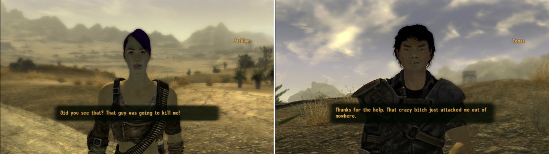 Jacklyn (left) or Tomas (right)&hellip; whichever of the two survives their fight will approach you and claim surprise at the actions of the other. Make sure you leave with the Sunset Sarsaparilla Star Bottle Caps Jacklyn tried to kill Tomas for.