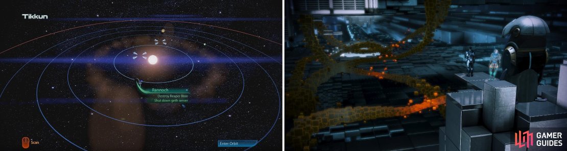 This section is more story progression than actual fighting so focus in on solving the puzzles.