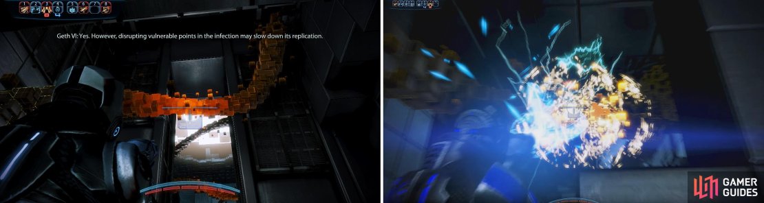 You must look for other sections of &lsquo;infected&rsquo; code as well as trying to destroy the code in front of you.
