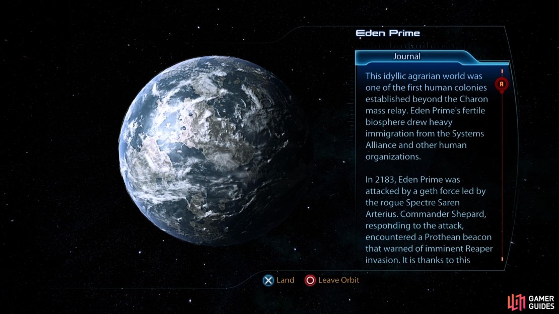 Priority: Eden Prime takes place on&hellip; Eden Prime. Where else?