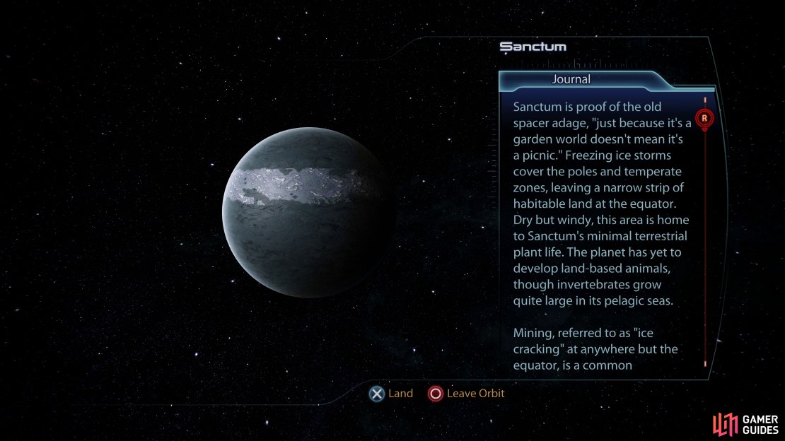 The mission &ldquo;N7: Cerberus Lab&rdquo; can be started by traveling to the planet Sanctum.