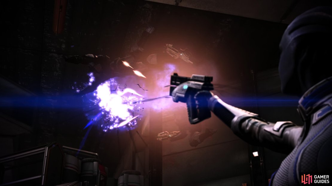 In the Mars facility you&rsquo;ll run into your old acquaintance, Liara.