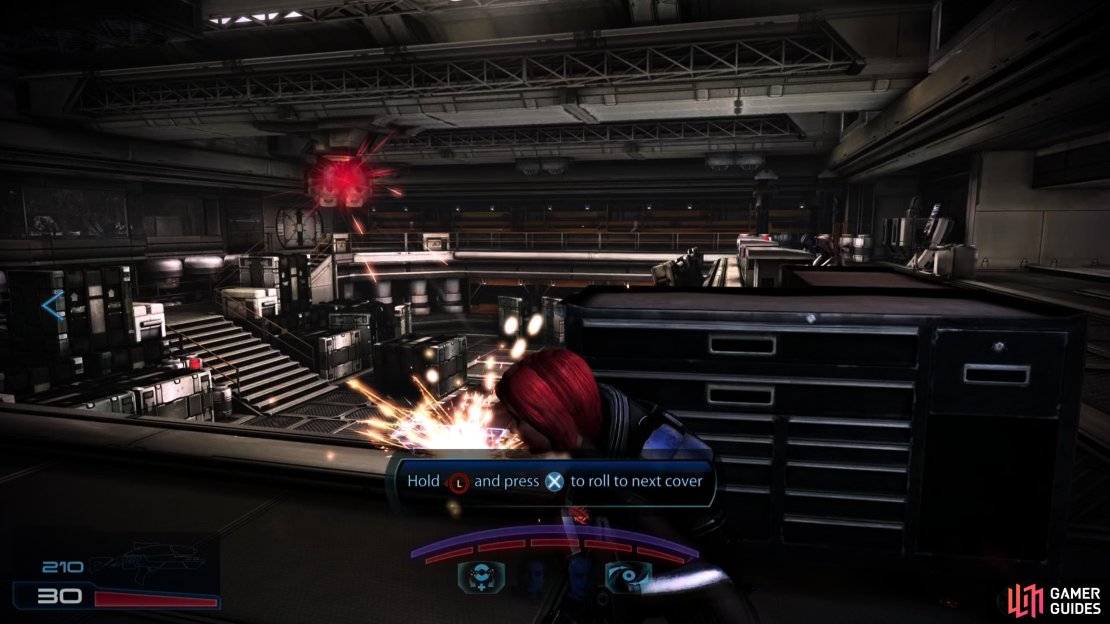 Dive from cover to cover, limiting your exposure to the turret&rsquo;s withering fire.