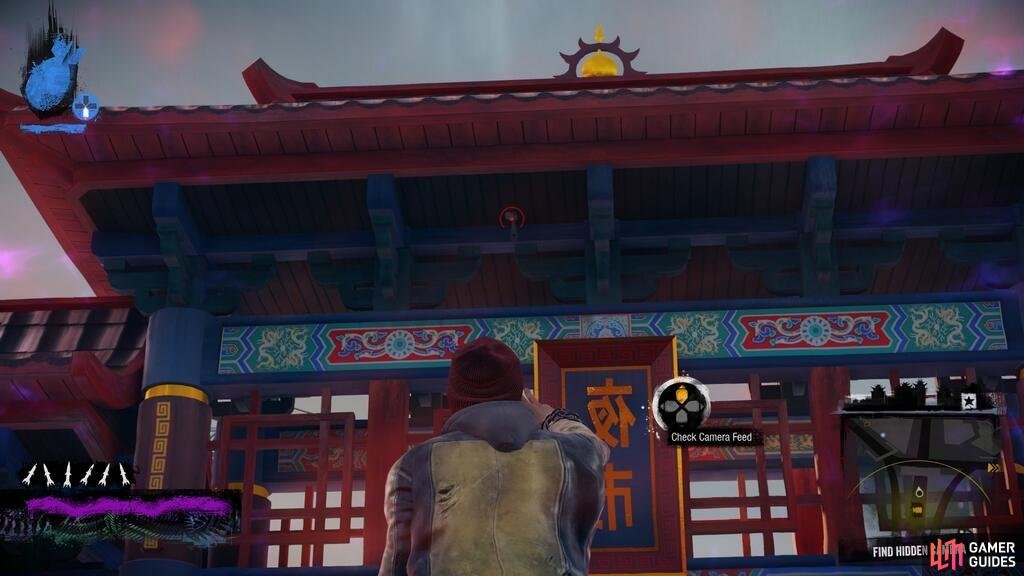 One of Lantern District&rsquo;s hidden cameras. This is the one that&rsquo;s on the bridge.