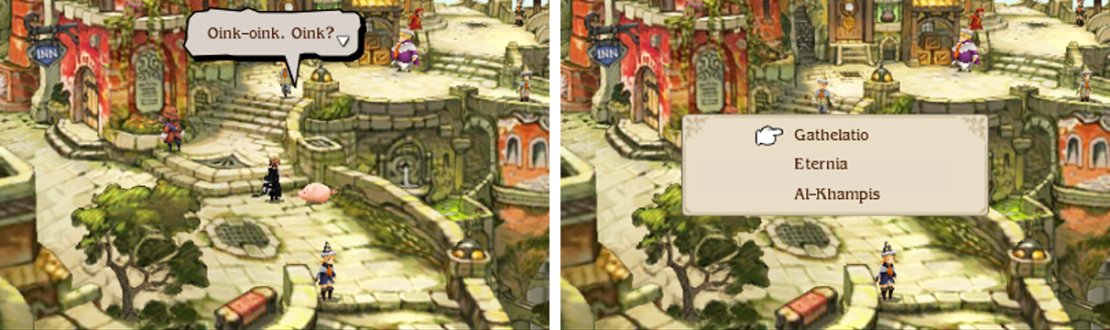Don&rsquo;t ask how the pig knows Teleport; just be glad for it.