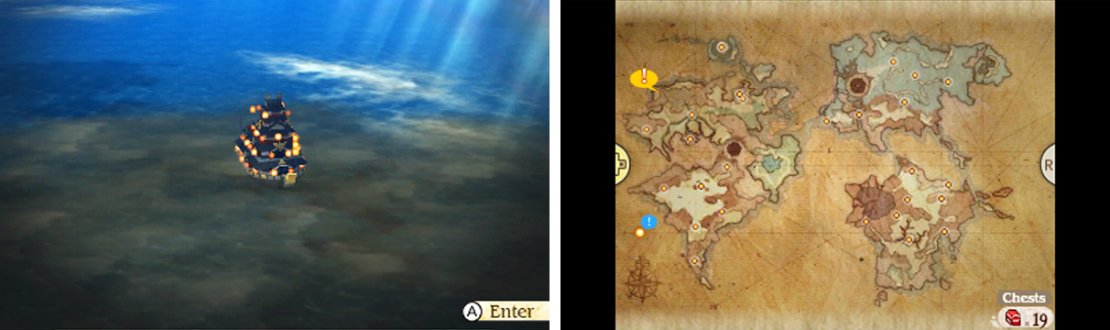 Praline&rsquo;s &ldquo;advice&rdquo; is slightly incorrect: you can find the ship during the day too.