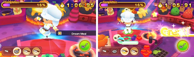 The Cook&rsquo;s Special Skill, Dream Meal, greatly speeds up cooking.
