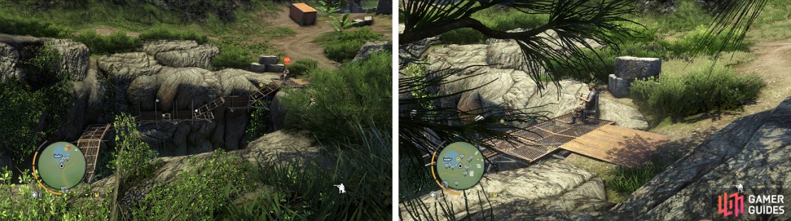 When you get to the cenote, you&rsquo;ll have to use your master stealth skills to sneak past the enemies without being seen.
