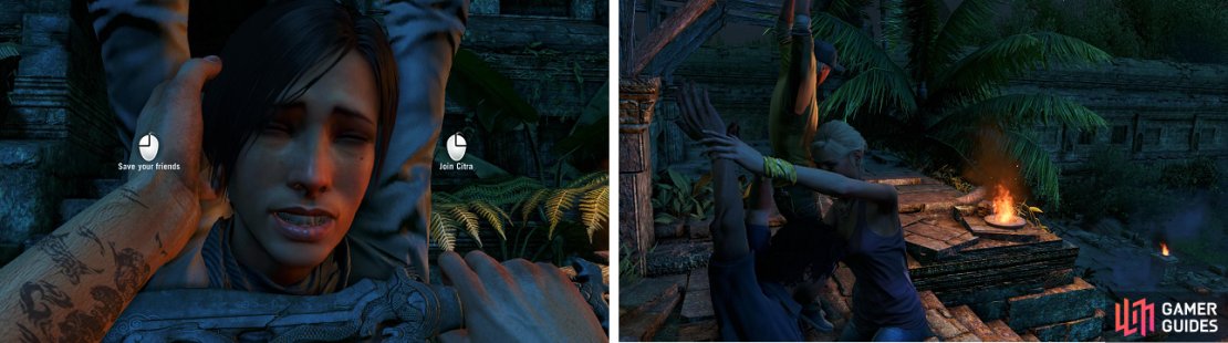 You&rsquo;ll be faced with a tough decision, which will lead to one of two different endings. Note that both options will give you the trophy/achievement below.