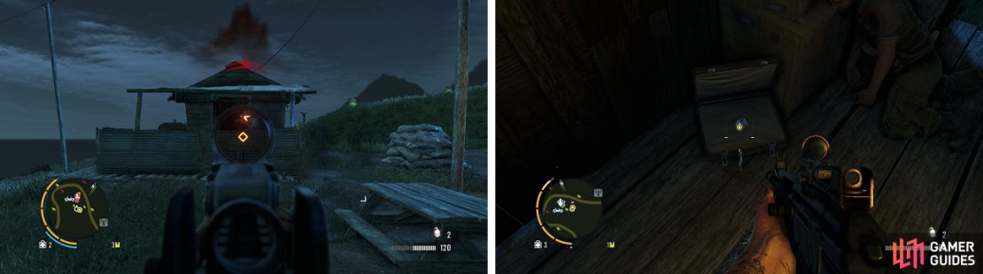 Remember that both spots have enemies guarding the diamonds. Once they&rsquo;re dead, you can go and grab the diamonds.