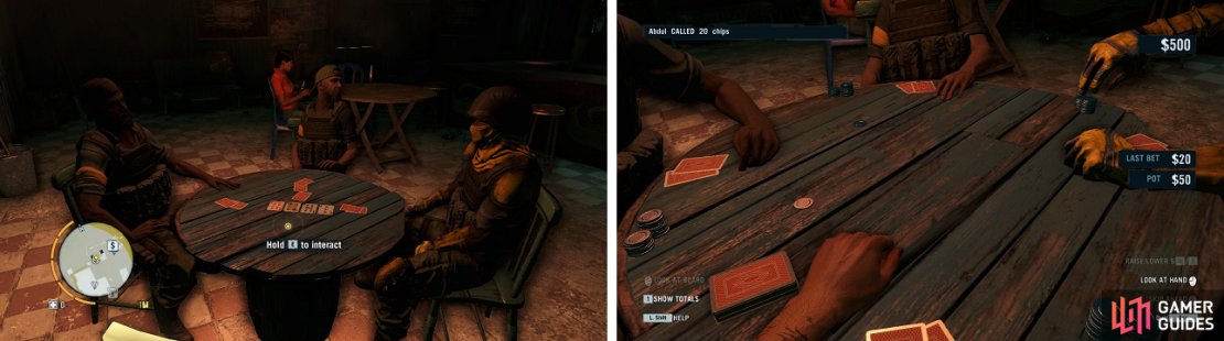 Although it&rsquo;s highly rigged for you to win, it&rsquo;s best to practice playing poker in this mission.