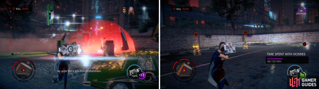 There are certainly a lot of clones of VC running around (left) and they&rsquo;ll all get shields once their numbers start to get low (right).