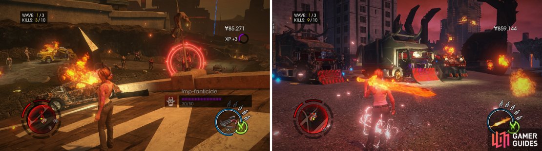Bring your best game to the Survival activity, as you will be facing a lot of enemies.