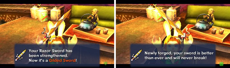 Meanwhile the Gilded Sword has no disadvantages, so use it to your heart&rsquo;s content!