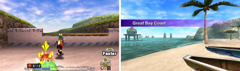 You&rsquo;ll need Epona from Romani Ranch to clear the barrier.