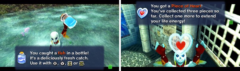If you&rsquo;re really unlucky, it can take up to 7 fish for this Piece of Heart.
