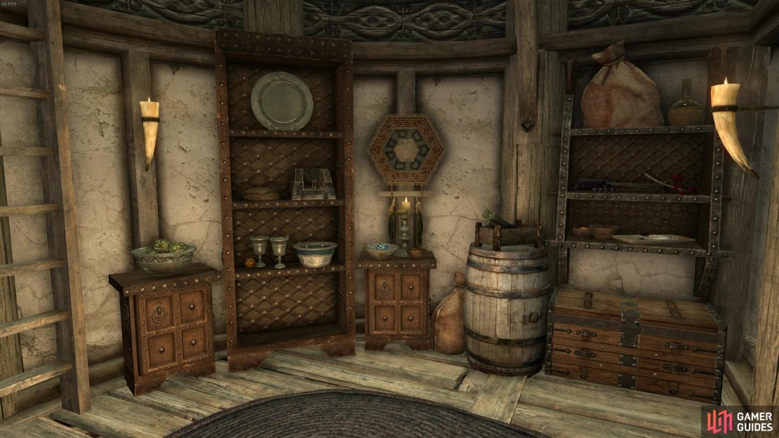 If you construct the shelving, you&rsquo;ll also get a bunch of alchemical ingredients!